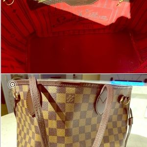 Louis Vuitton never full bag